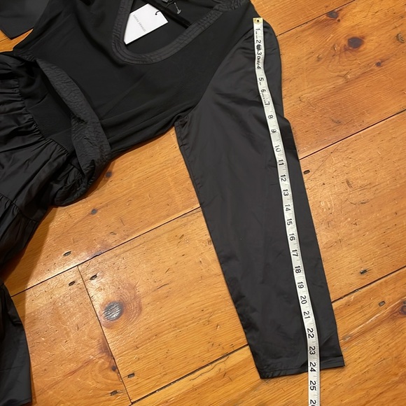 Boutique Black Dress Karina Grimaldi Alma Mini Spandex Sexy Evening Luxury Large - Picture 3 of 8